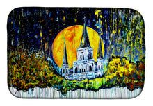 Load image into Gallery viewer, Moonlight Shadows Dish Drying Mat – Absorbent, Artistic Kitchen Essentials