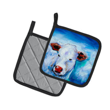 Load image into Gallery viewer, Move Over Cow Pot Holders - Set of 2 Decorative Kitchen Helpers | Made in the USA