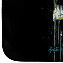 Load image into Gallery viewer, Mysterious Mask Dish Drying Mat – Absorbent, Artistic Kitchen Essentials