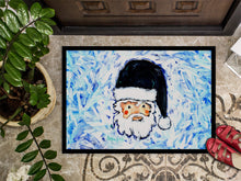 Load image into Gallery viewer, Novena Blue Santa Claus Doormat-24x36 Indoor / Outdoor Rug | Made in USA
