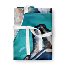 Load image into Gallery viewer, One Shell Oyster Apron – Artist-Designed Kitchen, BBQ &amp; Craft Apron
