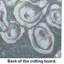 Load image into Gallery viewer, Oyster Lily Glass Cutting Boards – Durable, Decorative Kitchen Art