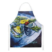 Load image into Gallery viewer, Oyster Plate Apron – Artist-Designed Kitchen, BBQ &amp; Craft Apron