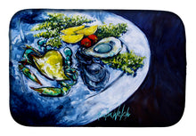 Load image into Gallery viewer, Oyster Plate Dish Drying Mat – Absorbent, Artistic Kitchen Essentials
