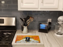 Load image into Gallery viewer, Peach Wool Sheep Glass Cutting Boards – Durable, Decorative Kitchen Art