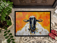 Load image into Gallery viewer, Peach Wool Sheep Doormat
