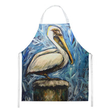 Load image into Gallery viewer, Pelican Blues Apron – Artist-Designed Kitchen, BBQ &amp; Craft Apron
