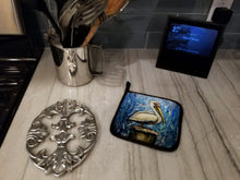 Load image into Gallery viewer, Pelican Blues Pot Holders - Set of 2 Decorative Kitchen Helpers | Made in the USA
