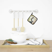 Load image into Gallery viewer, Pelican on Map Pot Holders - Set of 2 Decorative Kitchen Helpers | Made in the USA