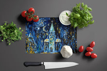 Load image into Gallery viewer, Raining Stars Glass Cutting Boards – Durable, Decorative Kitchen Art