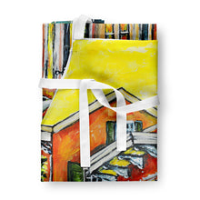 Load image into Gallery viewer, Remember When Apron – Artist-Designed Kitchen, BBQ &amp; Craft Apron