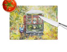 Load image into Gallery viewer, Saint Charles No. 922 Streetcar Glass Cutting Boards – Durable, Decorative Kitchen Art