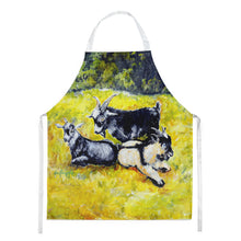 Load image into Gallery viewer, Scooter Pooter and Tooter Goats Apron – Artist-Designed Kitchen, BBQ &amp; Craft Apron