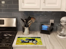 Load image into Gallery viewer, Scooter Pooter and Tooter Goats Glass Cutting Boards – Durable, Decorative Kitchen Art