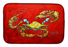 Load image into Gallery viewer, Seafood Sandwich Crab Shrimp Crawfish Dish Drying Mat – Absorbent, Artistic Kitchen Essentials