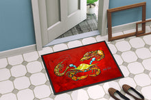 Load image into Gallery viewer, Seafood Sandwich Crab Shrimp Crawfish Doormat-24x36 Indoor / Outdoor Rug | Made in USA
