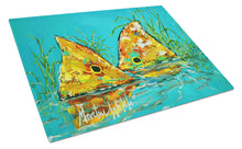 Load image into Gallery viewer, Side By Side Red Fish Glass Cutting Boards – Durable, Decorative Kitchen Art