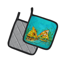Load image into Gallery viewer, Side By Side Red Fish Pot Holders - Set of 2 Decorative Kitchen Helpers | Made in the USA