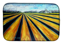 Load image into Gallery viewer, Silos Farm Land Dish Drying Mat – Absorbent, Artistic Kitchen Essentials