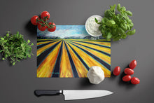 Load image into Gallery viewer, Silos Farm Land Glass Cutting Boards – Durable, Decorative Kitchen Art