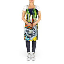 Load image into Gallery viewer, Sit A Spell Seafood Dinner Apron – Artist-Designed Kitchen, BBQ &amp; Craft Apron