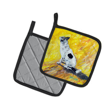 Load image into Gallery viewer, Sleeping In The Sunshine Dog Pot Holders - Set of 2 Decorative Kitchen Helpers | Made in the USA