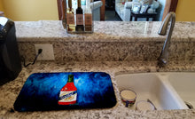 Load image into Gallery viewer, So Hot I'm Blue Sauce Dish Drying Mat – Absorbent, Artistic Kitchen Essentials
