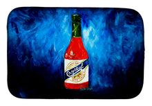 Load image into Gallery viewer, So Hot I'm Blue Sauce Dish Drying Mat – Absorbent, Artistic Kitchen Essentials