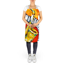 Load image into Gallery viewer, Something Blues Saxaphone and Piano Apron – Artist-Designed Kitchen, BBQ &amp; Craft Apron