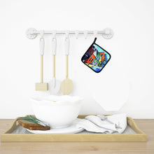 Load image into Gallery viewer, Somewhere Close Pot Holders - Set of 2 Decorative Kitchen Helpers | Made in the USA