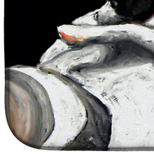 Load image into Gallery viewer, Boston Terrier Spot In The Sun Dish Drying Mat – Absorbent, Artistic Kitchen Essentials