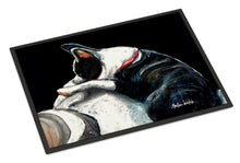 Load image into Gallery viewer, Boston Terrier Spot In The Sun Doormat-24x36 Indoor / Outdoor Rug | Made in USA