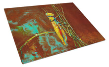Load image into Gallery viewer, Stuck on Boo Grasshopper Glass Cutting Boards – Durable, Decorative Kitchen Art