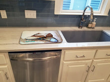 Load image into Gallery viewer, Tap Doses Shoes Dish Drying Mat – Absorbent, Artistic Kitchen Essentials