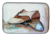 Load image into Gallery viewer, Tap Doses Shoes Dish Drying Mat – Absorbent, Artistic Kitchen Essentials