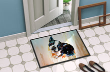 Load image into Gallery viewer, Boston Terrier The Look Doormat-24x36 Indoor / Outdoor Rug | Made in USA