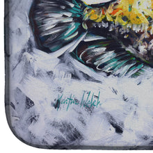 Load image into Gallery viewer, Triple Tail Dish Drying Mat – Absorbent, Artistic Kitchen Essentials