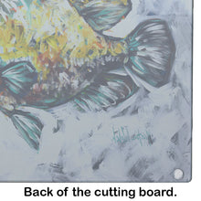 Load image into Gallery viewer, Triple Tail Glass Cutting Boards – Durable, Decorative Kitchen Art