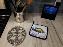 Load image into Gallery viewer, Triple Tail Pot Holders - Set of 2 Decorative Kitchen Helpers | Made in the USA