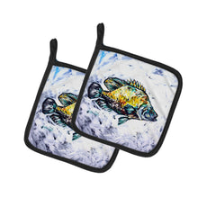 Load image into Gallery viewer, Triple Tail Pot Holders - Set of 2 Decorative Kitchen Helpers | Made in the USA
