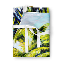 Load image into Gallery viewer, Tropical Breeze Palm Trees Apron – Artist-Designed Kitchen, BBQ &amp; Craft Apron