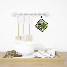 Load image into Gallery viewer, Tropical Breeze Palm Trees Pot Holders - Set of 2 Decorative Kitchen Helpers | Made in the USA