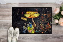 Load image into Gallery viewer, Turn Up The Heat Mardi Gras Doormat-24x36 Indoor / Outdoor Rug | Made in USA