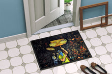 Load image into Gallery viewer, Turn Up The Heat Mardi Gras Doormat