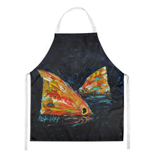 Load image into Gallery viewer, Red Fish Two Tales Apron – Artist-Designed Kitchen, BBQ &amp; Craft Apron