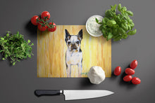 Load image into Gallery viewer, Boston Terrier Walker Two Glass Cutting Boards – Durable, Decorative Kitchen Art