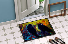 Load image into Gallery viewer, What Was That Black Crows Doormat
