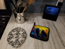 Load image into Gallery viewer, What Was That Black Crows Pot Holders - Set of 2 Decorative Kitchen Helpers | Made in the USA