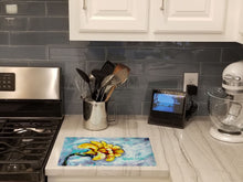 Load image into Gallery viewer, Yellow Daffy Daffodils Glass Cutting Boards – Durable, Decorative Kitchen Art