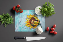 Load image into Gallery viewer, Yellow Sun Sunflowers Glass Cutting Boards – Durable, Decorative Kitchen Art